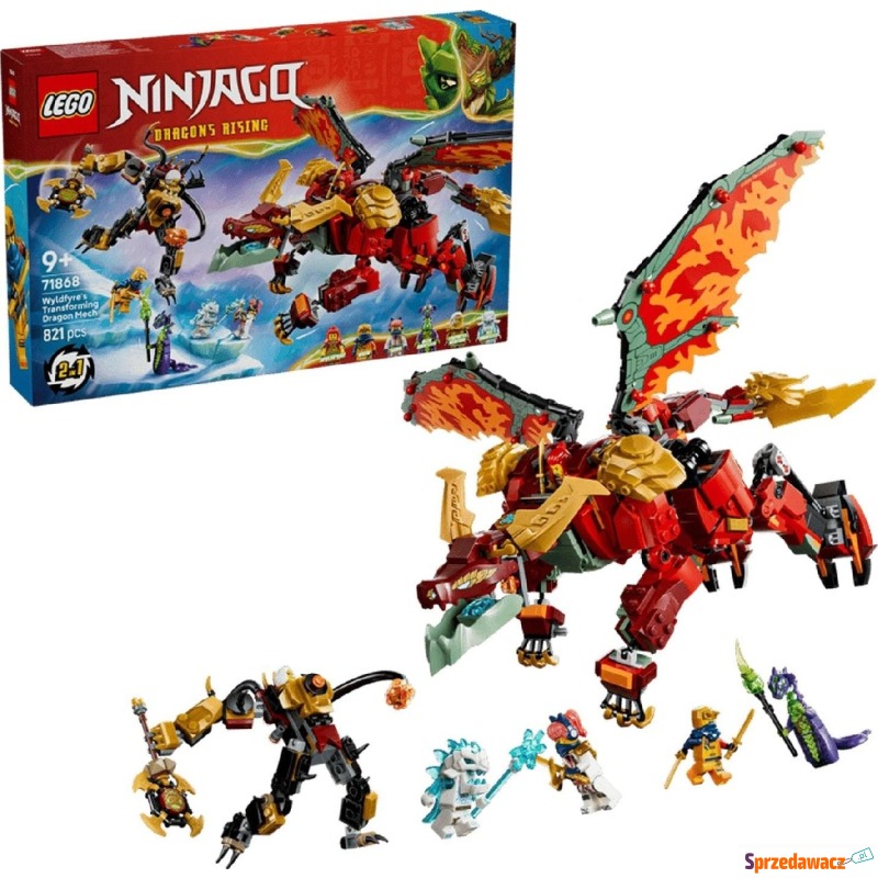 Klocki konstrukcyjne LEGO Ninjago 71868 Trans... - Klocki - Tychy