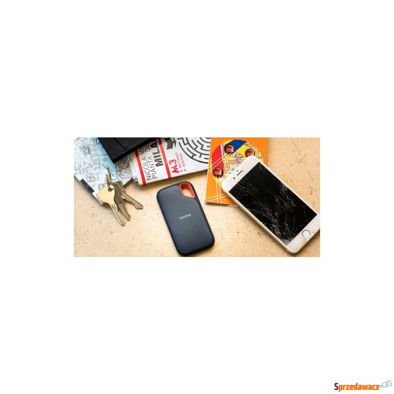 Dysk przenośny SanDisk Extreme 2TB SSD SDSSDE... - Przenośne dyski twarde - Katowice
