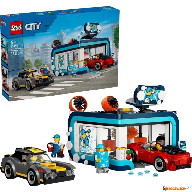Klocki konstrukcyjne LEGO My City 60497 Autom... - Klocki - Opole