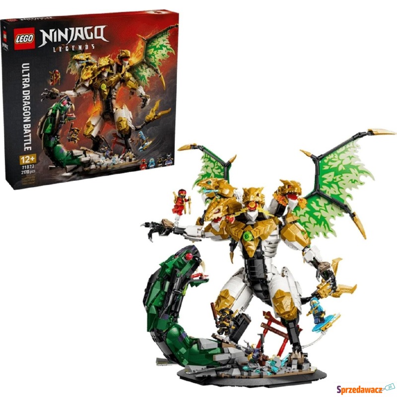 Klocki konstrukcyjne LEGO Ninjago 71872 Bitwa... - Klocki - Wodzisław Śląski