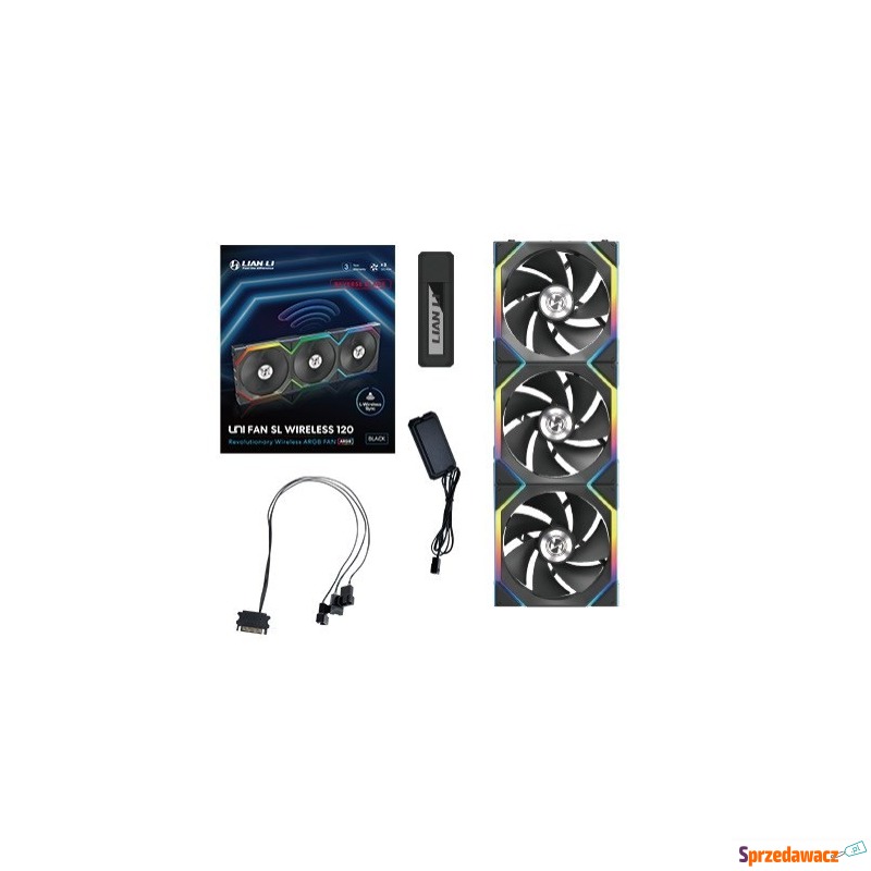 Lian Li UNI FAN SL Wireless 120 Reverse Blade... - Chłodzenie (Wiatraki,... - Szczecin