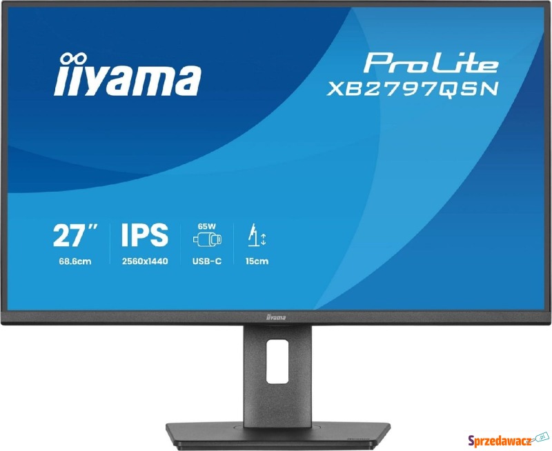 iiyama ProLite XB2797QSN-B1 - 75Hz | QHD | IPS... - Monitory LCD i LED - Kielce