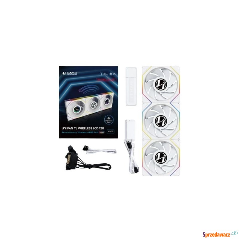 Wentylator Lian Li UNI FAN TL Wireless LCD Lü... - Chłodzenie (Wiatraki,... - Zielona Góra