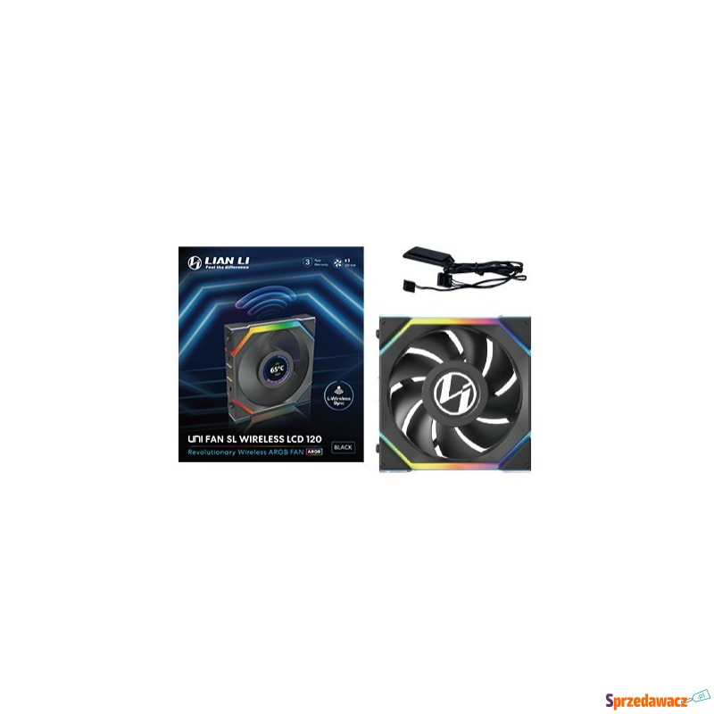 Lian Li UNI FAN SL Wireless LCD 120 Obudowa k... - Chłodzenie (Wiatraki,... - Legnica