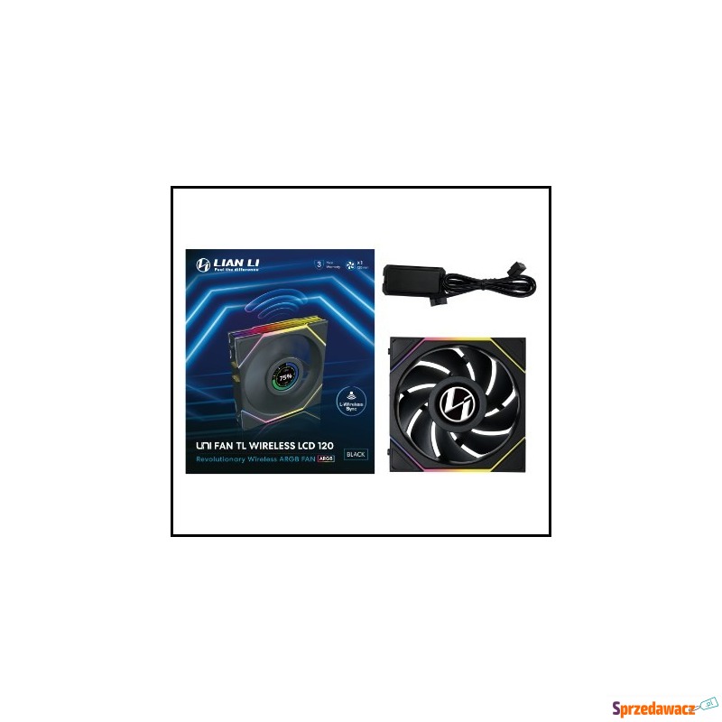 Wentylator Lian Li UNI FAN TL Wireless LCD Lü... - Chłodzenie (Wiatraki,... - Lublin