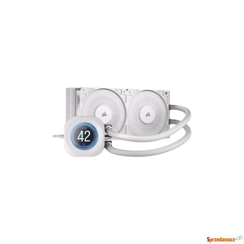 Chłodnica Wodna Corsair NAUTILUS 240 LCD Biały,... - Chłodzenie (Wiatraki,... - Stargard