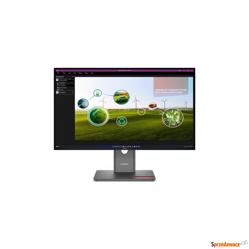 Monitor Lenovo P27Q-40 P27Q40 (64A7GAT6EU) - Monitory LCD i LED - Chojnice