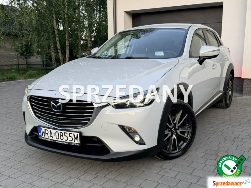 Mazda CX-3  SUV 2016,  2.0 benzyna - Na sprzedaż za 59 900 zł - Kotarwice