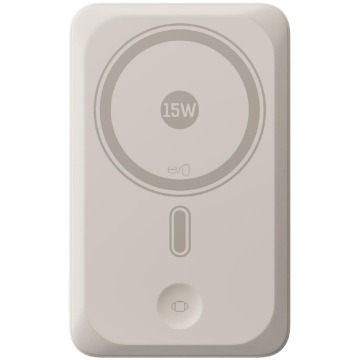 3mk SafeCell MagSafe 10000 mAh USB-C PD 22.5W beżowy