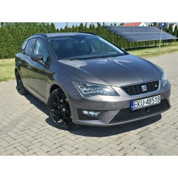 Seat Leon - 2,0TDI FR.Automat.Full Led.Navigacja.Alcantara.Tempomat.SERWIS!