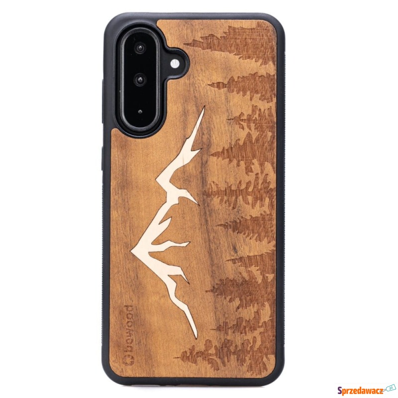 Drewniane etui do Galaxy A26 5G, Bewood Góry Imbuia - Etui na smartfony - Kielce