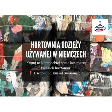 Hurtownia odzieży używanej w Niemczech, sort Mix od 2,00 €/kg