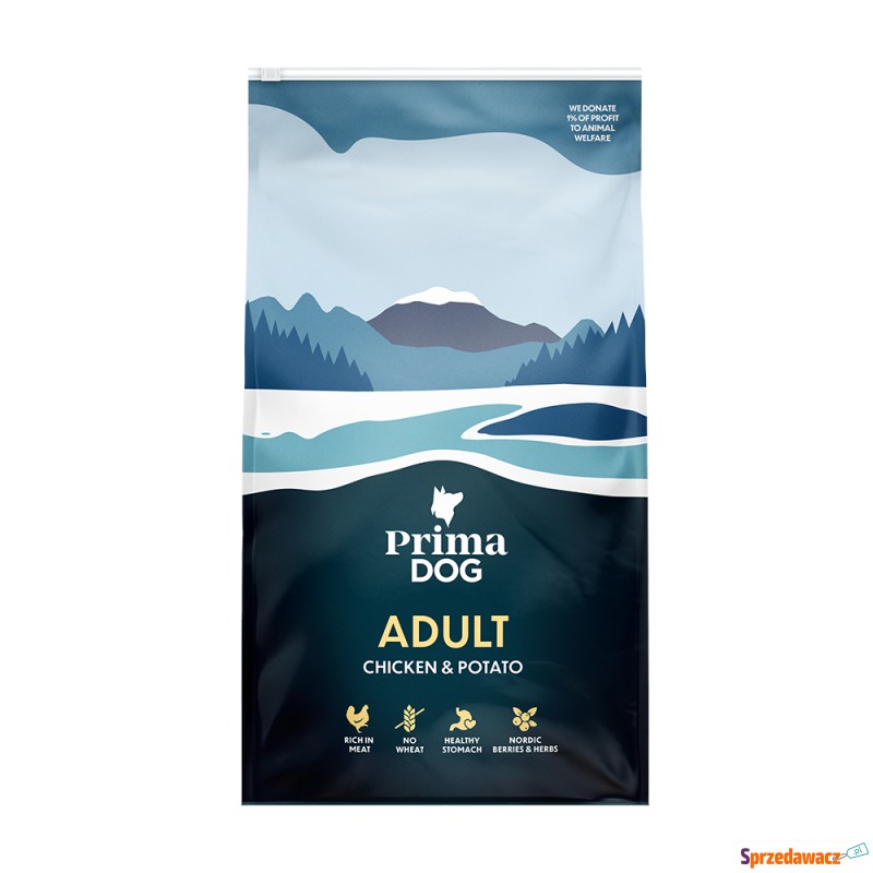 PrimaDog Adult All Breeds, kurczak...