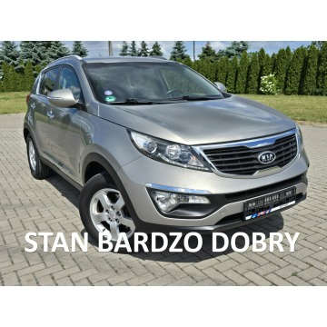 Kia Sportage - 1,6Benz Serwis.Ledy.Alufelgi.Klimatr 2 str.Tempoma.Pół-Skóry.OKAZJA