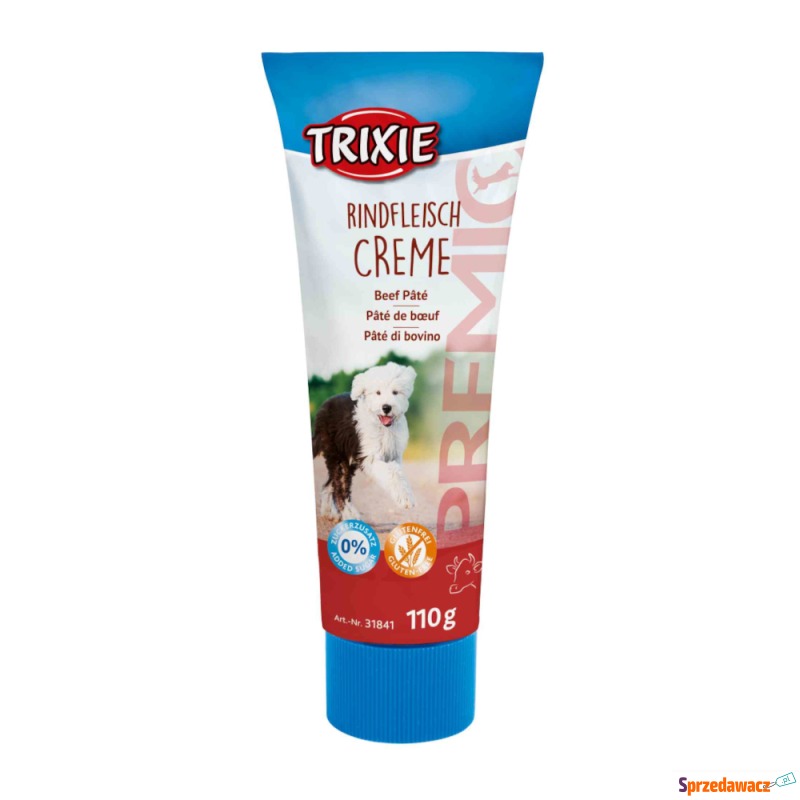 Trixie PREMIO dla psa, 110 g - 6 x krem wołowy - Przysmaki dla psów - Dąbrowa Górnicza