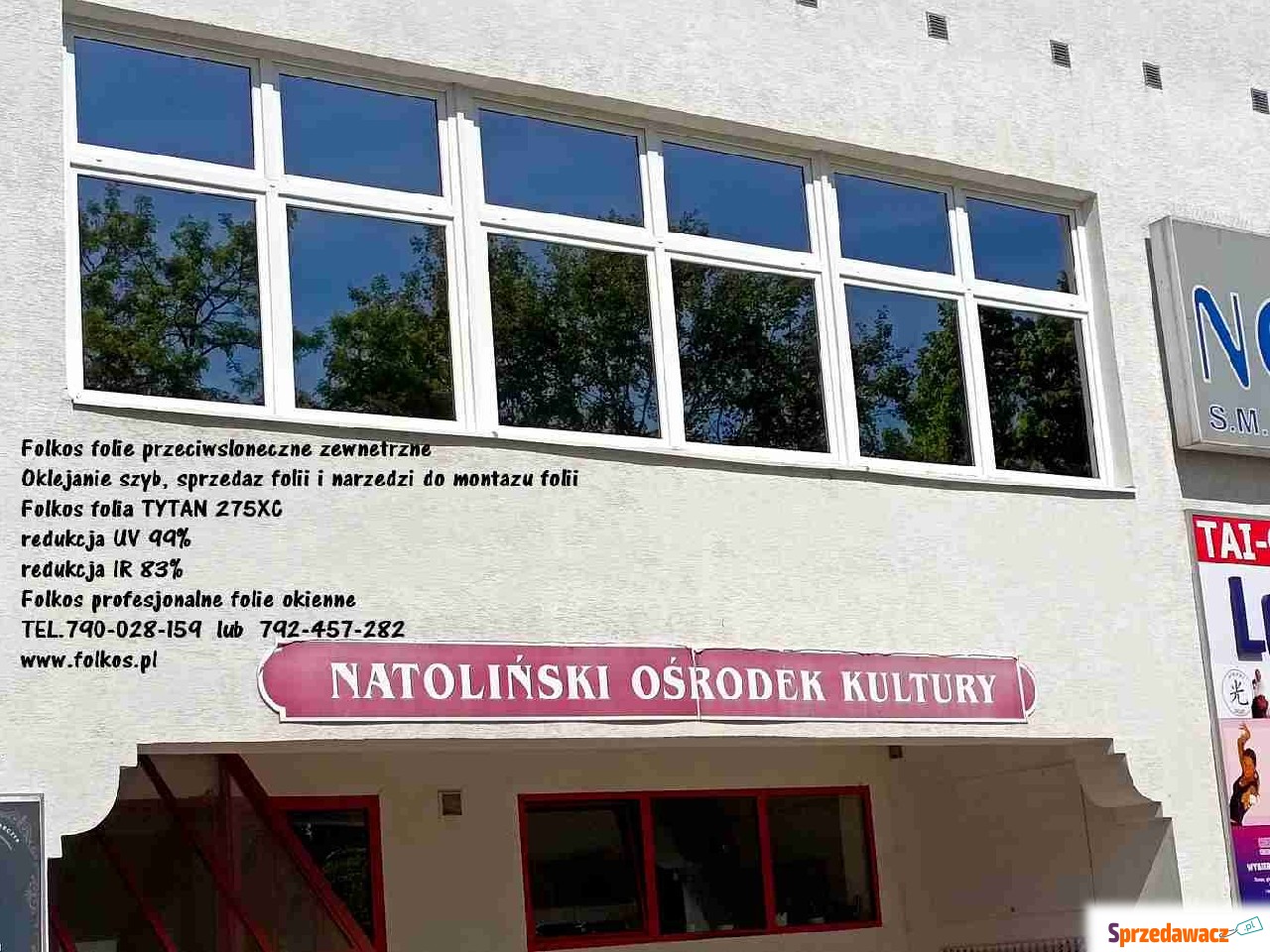 Folie przeciwsłoneczne zewnętrzne...