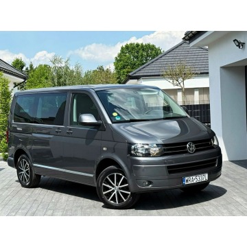 Volkswagen Multivan - 2.0 TDi 140KM 6B NAVi 7osobowy Serwis Nowe Opony Olej Nawiewy