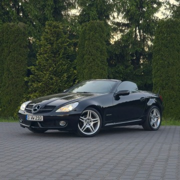 Mercedes - Benz SLK-klasa  Kabriolet 2009,  1.8 benzyna, automat - Na sprzedaż za 39 666 zł - Ostrów Mazowiecka - zdjęcie 4