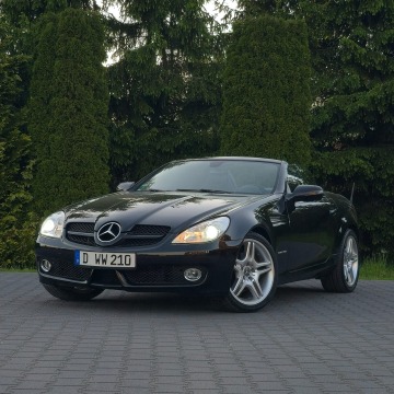 Mercedes - Benz SLK-klasa  Kabriolet 2009,  1.8 benzyna, automat - Na sprzedaż za 39 666 zł - Ostrów Mazowiecka - zdjęcie 5