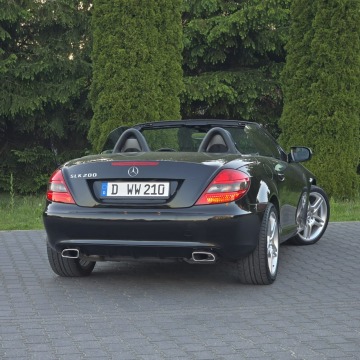 Mercedes - Benz SLK-klasa  Kabriolet 2009,  1.8 benzyna, automat - Na sprzedaż za 39 666 zł - Ostrów Mazowiecka - zdjęcie 8
