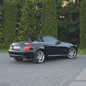 Mercedes - Benz SLK-klasa  Kabriolet 2009,  1.8 benzyna, automat - Na sprzedaż za 39 666 zł - Ostrów Mazowiecka - zdjęcie 9