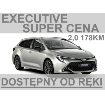 Toyota Corolla - 178KM Executive Martwe Pole Wyświetlacz HUD Dostępny od ręki !