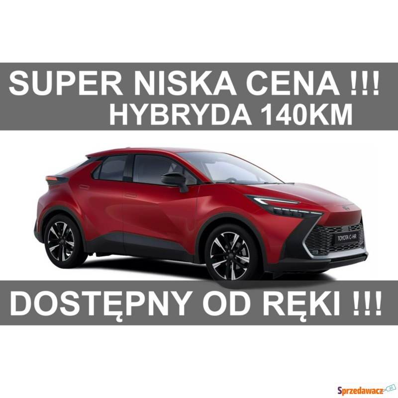 Toyota C-HR  SUV 2026,  1.8 hybryda, automat - Na sprzedaż za 132 900 zł - Szczecinek