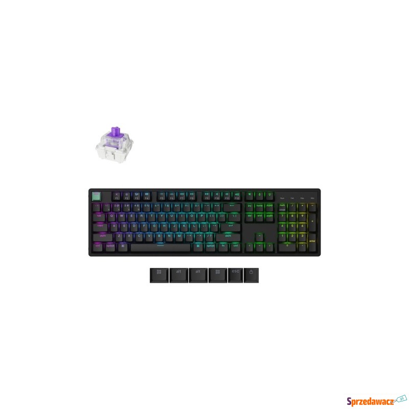 Keychron K10 HE klawiatura Gaming USB + RF Wi... - Klawiatury - Stargard
