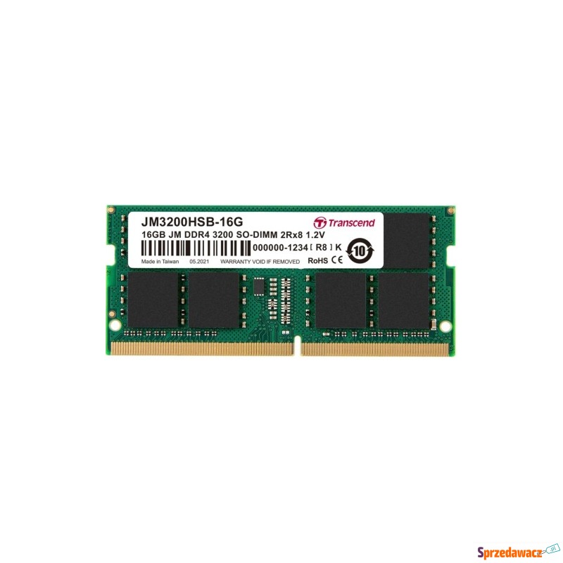 SO DDR4 16GB PC 3200 CL22 Transcend...