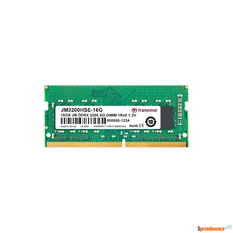 SO DDR4 16GB PC 3200 CL22 Transcend...