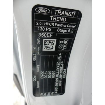 Ford Transit 2023,  2.0 diesel - Na sprzedaż za 74 907 zł - Dąbrówka Wielka - zdjęcie 8