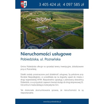 Przetarg - nieruchomość usługowa - Działki na sprzedaż - Pobiedziska - zdjęcie 4