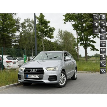 Audi Q3 - 2.0 TDI / 184KM LED QUATTRO Automat Grzane Fotele El.Klapa Bagażnika