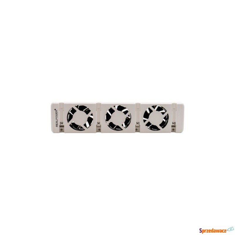 RealPower HL-1 Wewnętrzna Biały Wentylator el... - Chłodzenie (Wiatraki,... - Elbląg