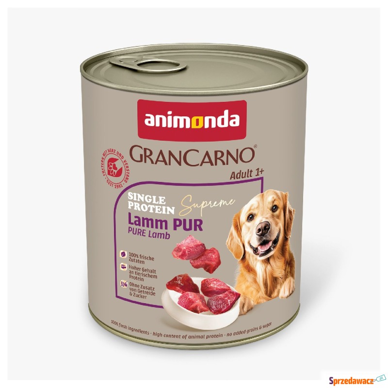 animonda GranCarno Adult Single Protein Supreme,... - Karmy dla psów - Kielce