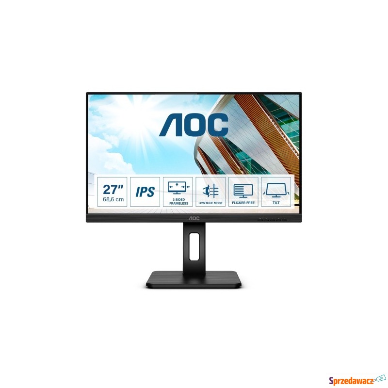 AOC 27P2Q LED display 68,6 cm (27") 1920 x 1080... - Monitory LCD i LED - Sieradz