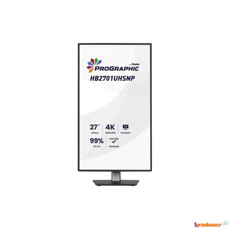 iiyama PROGRAPHIC HB2701UHSNP-B1 monitor komp... - Monitory LCD i LED - Kraków