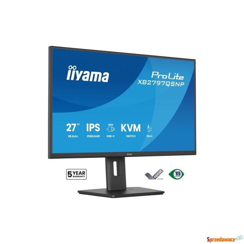 iiyama ProLite XB2797QSNP-B1 monitor komputerowy... - Monitory LCD i LED - Ostrołęka