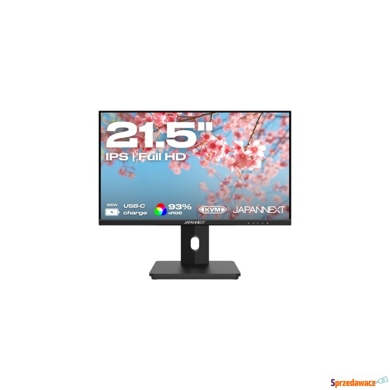 Monitor JAPANNEXT 54,6 cm JN-I215FLFHSP-C65W 16:9... - Monitory LCD i LED - Warszawa