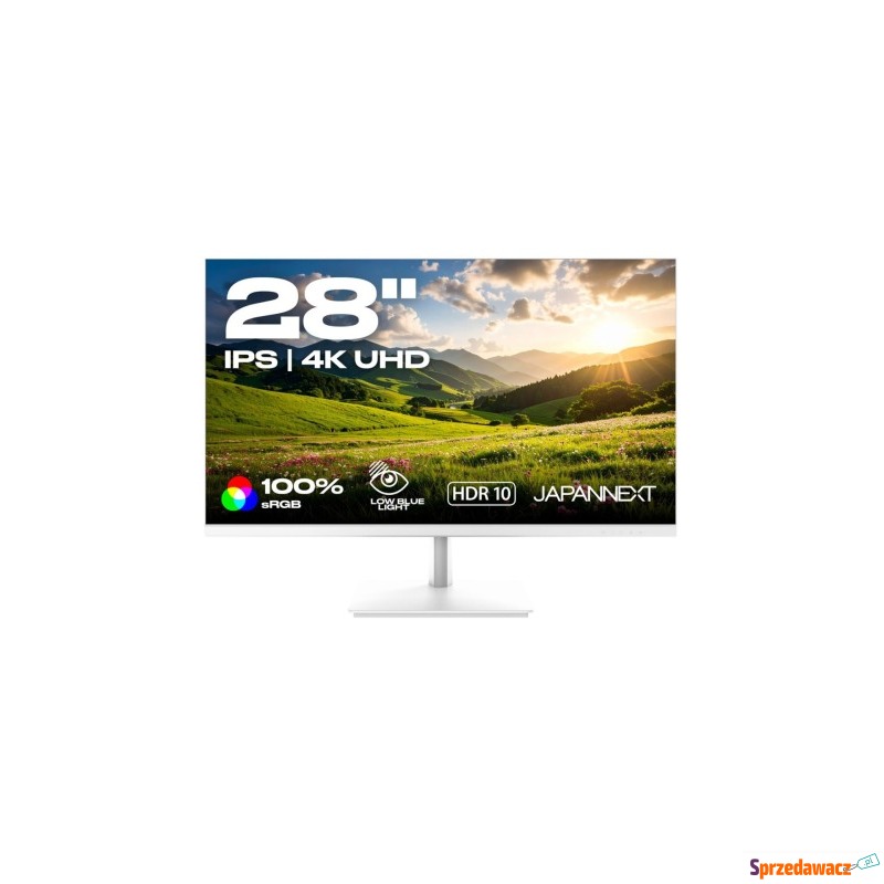 Monitor JAPANNEXT 71,1cm JN-IPS280UHD60F-P-W 16:9... - Monitory LCD i LED - Legnica