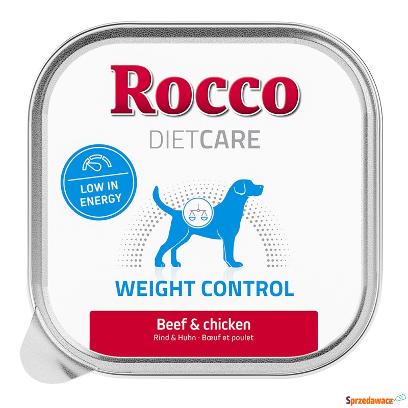 Rocco Diet Care Weight Control w tackach, woł... - Karmy dla psów - Szczecinek