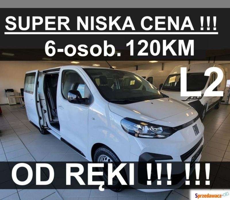 Fiat Scudo 2026,  1.5 diesel - Na sprzedaż za 134 685 zł - Szczecinek