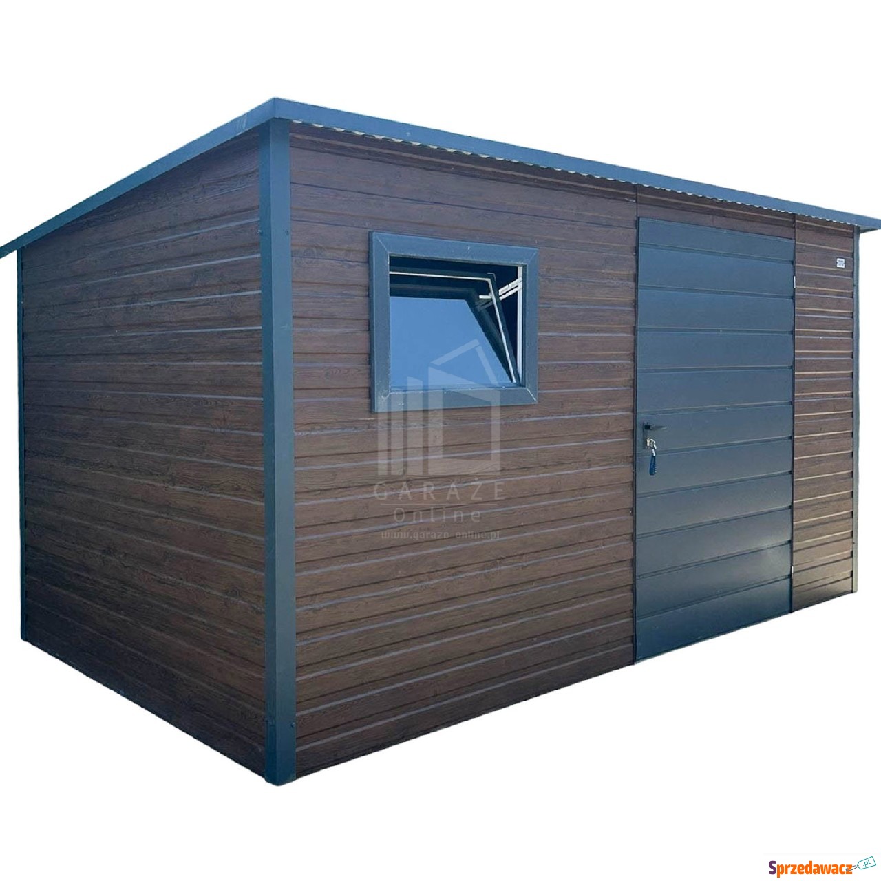 Schowek - domek ogrodowy 3x2m drzwi...
