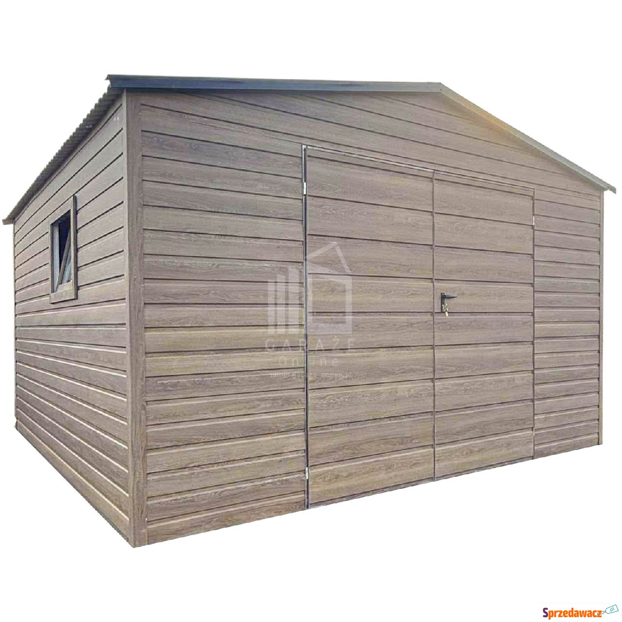 Schowek domek ogrodowy 4x3m brama...