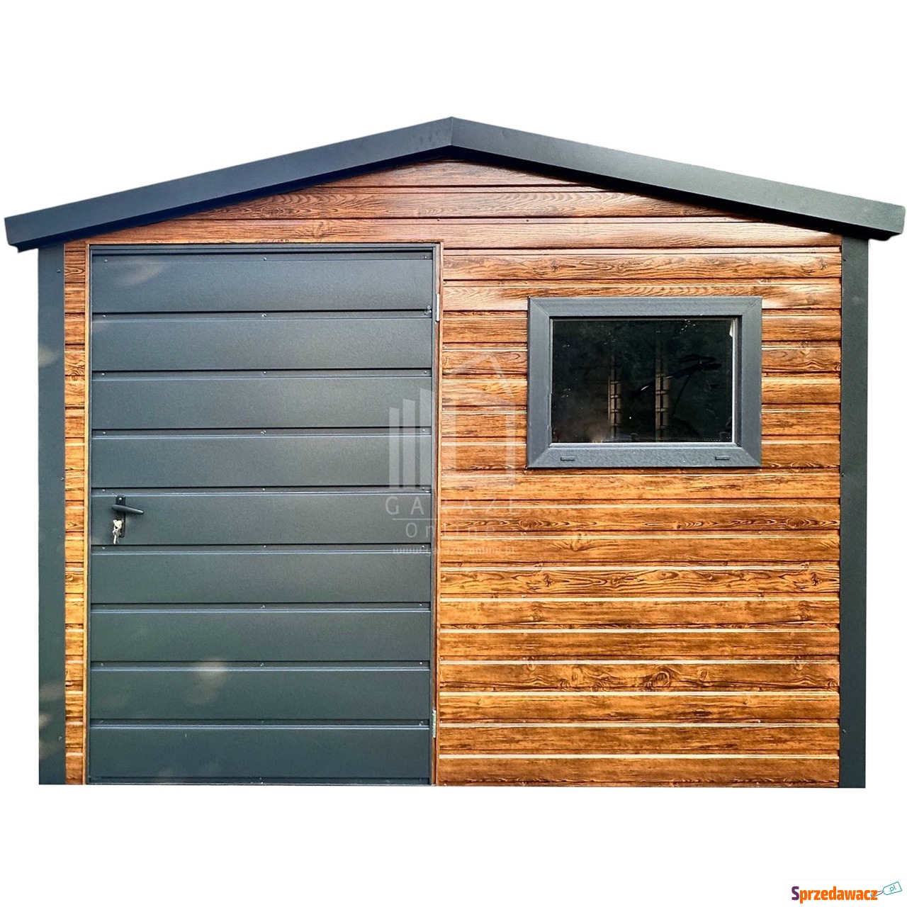 Schowek domek 2,5x2,5m - drzwi...