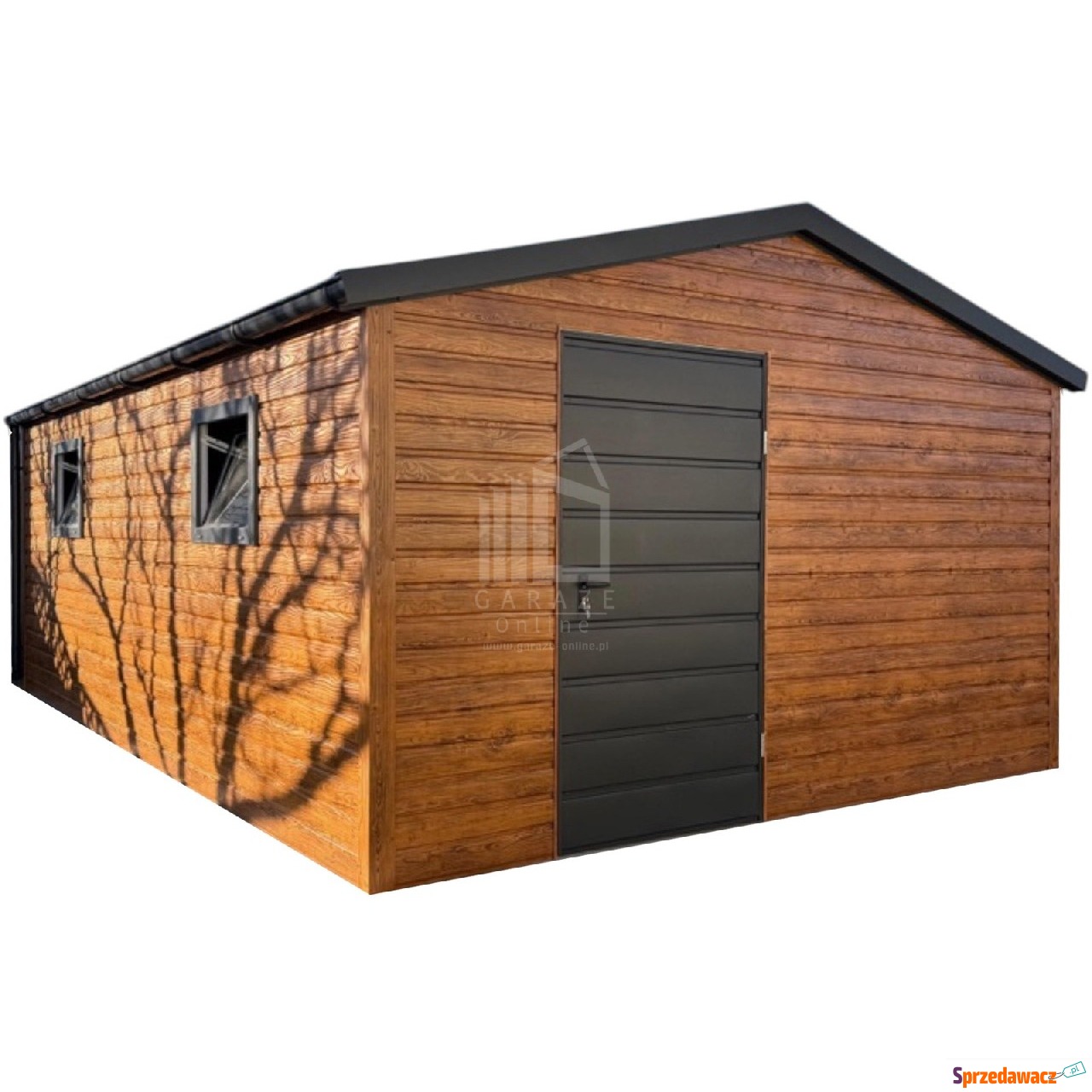 Schowek domek ogrodowy 3x5m - drzwi...