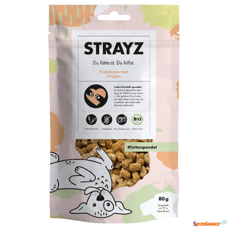 STRAYZ BIO Veggie Snack - 2 x 80...