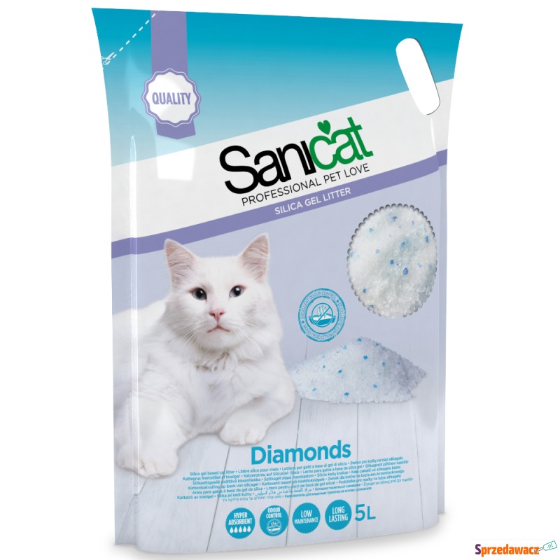 Sanicat Diamonds żwirek niezbr...
