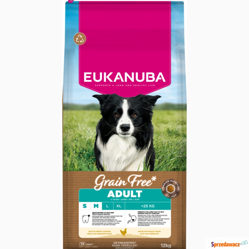 Eukanuba Grain Free Adult Small...