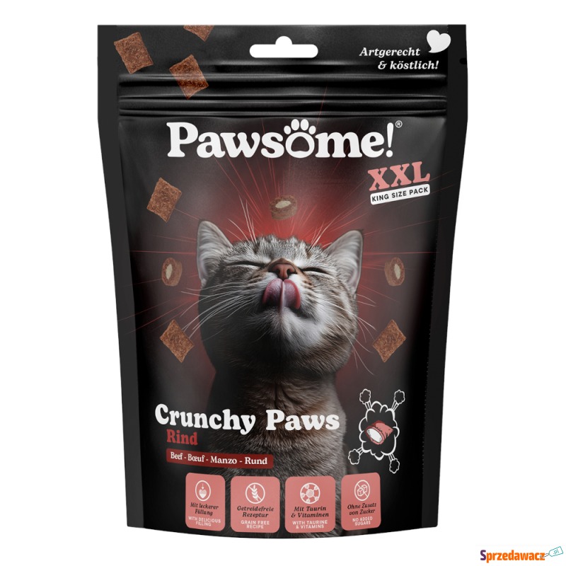 Pawsome Crunchy Paws - Wołowina,...